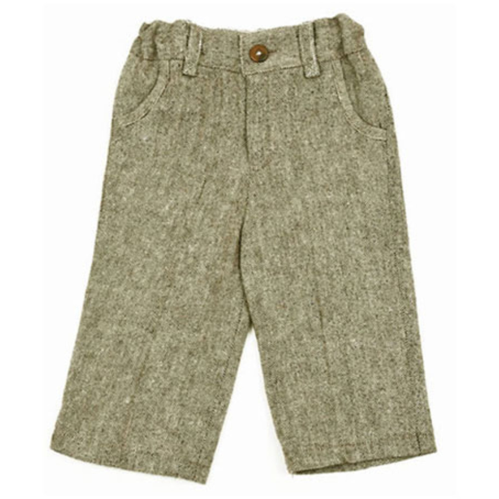 Egg Baby Brown Tweed Infant Pants 6-12 months